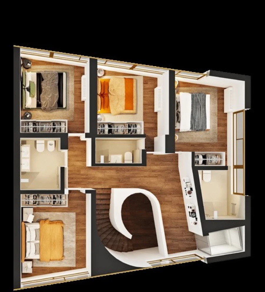 Apartamento T5 para Venda em Aldoar, Foz do Douro e Nevogilde Planta 2