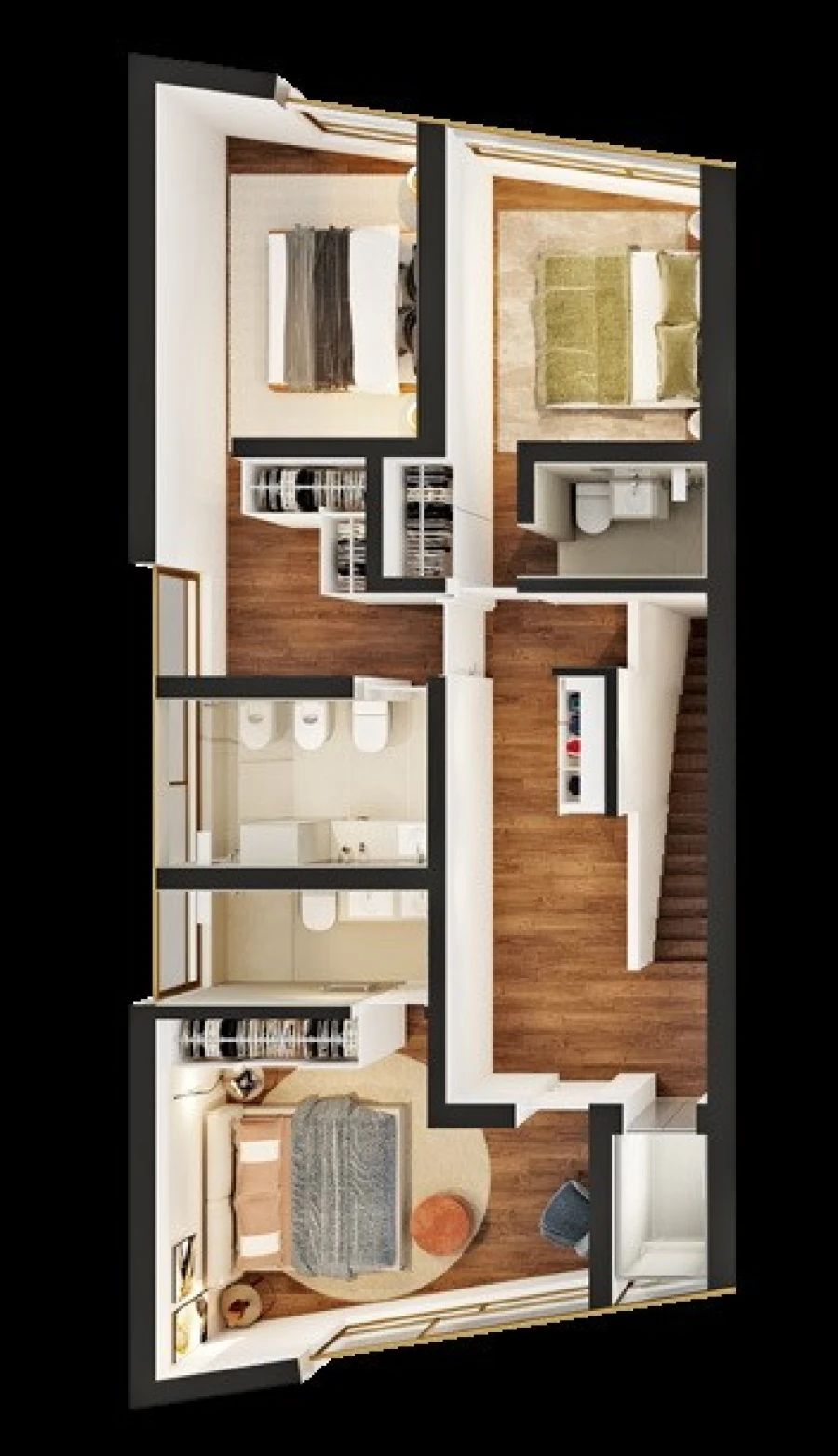 Apartamento T3 para Venda em Aldoar, Foz do Douro e Nevogilde Planta 2