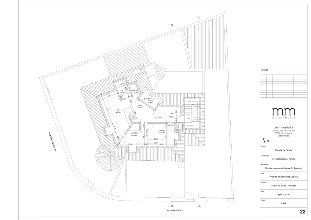 Prédio para Venda em Carcavelos e Parede Planta 2