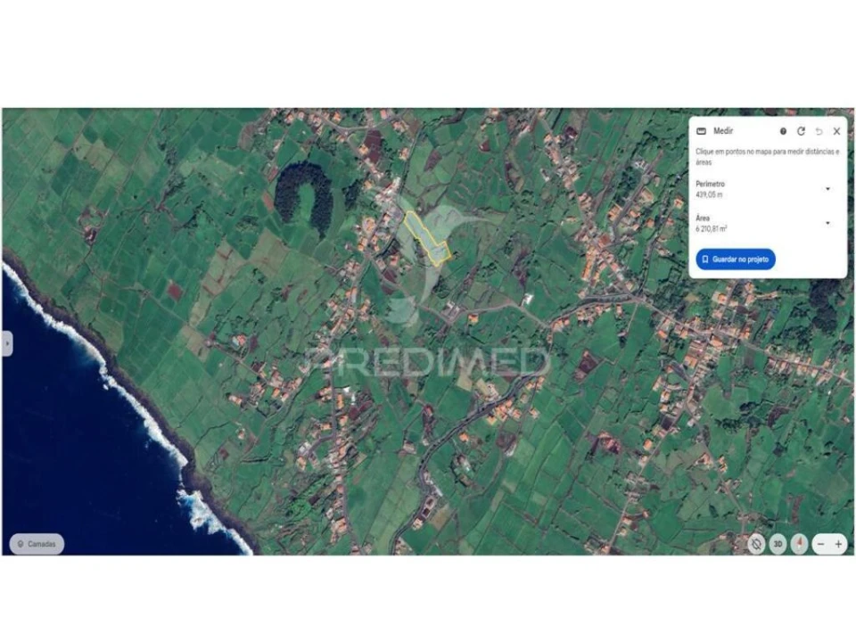 Terreno para Venda em São Bartolomeu de Regatos Foto 2