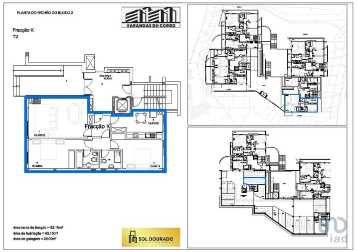 Apartamento T2 para Venda em Pena, Quintã e Vila Cova Foto 4