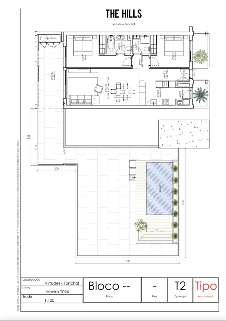 Apartamento T2 para Venda em São Martinho Foto 20