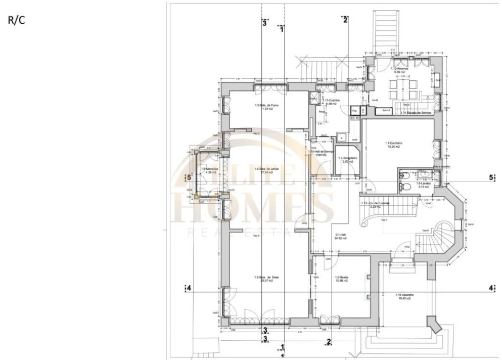 Moradia T8 para Venda em Alvalade Foto 92