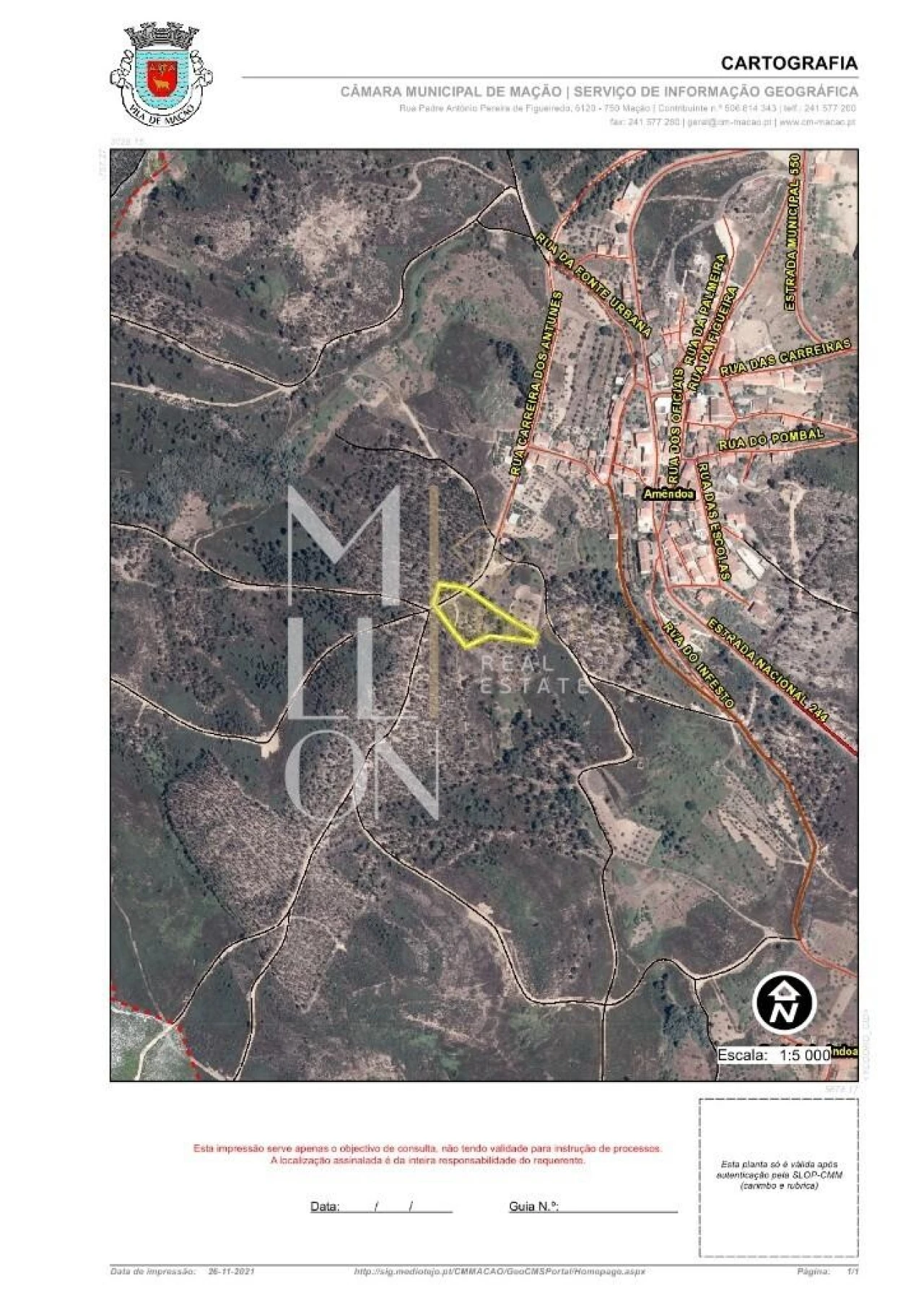 Terreno para Venda em Amendoa Foto 1