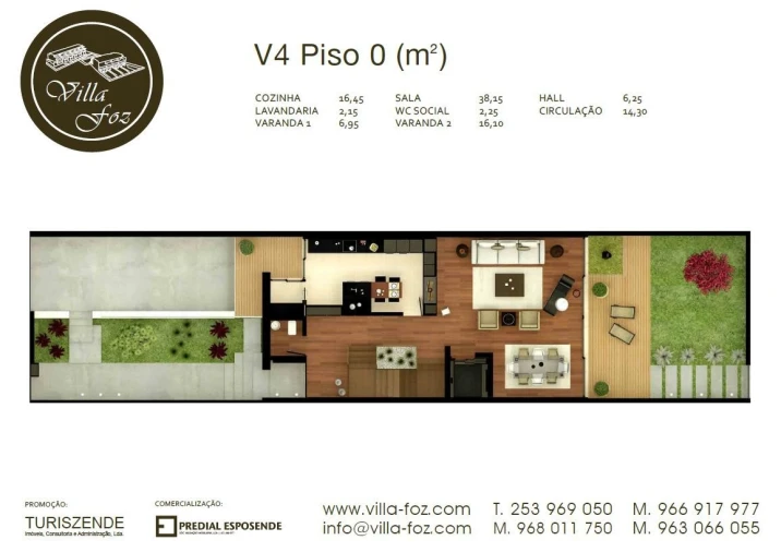 Moradia T4 para Venda em Esposende, Marinhas e Gandra Planta 3