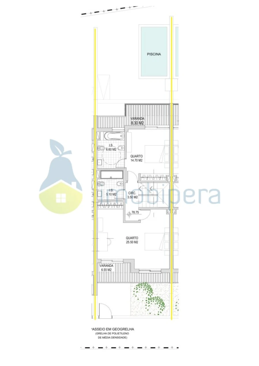 Moradia T2 para Venda em Ferreiras Foto 9