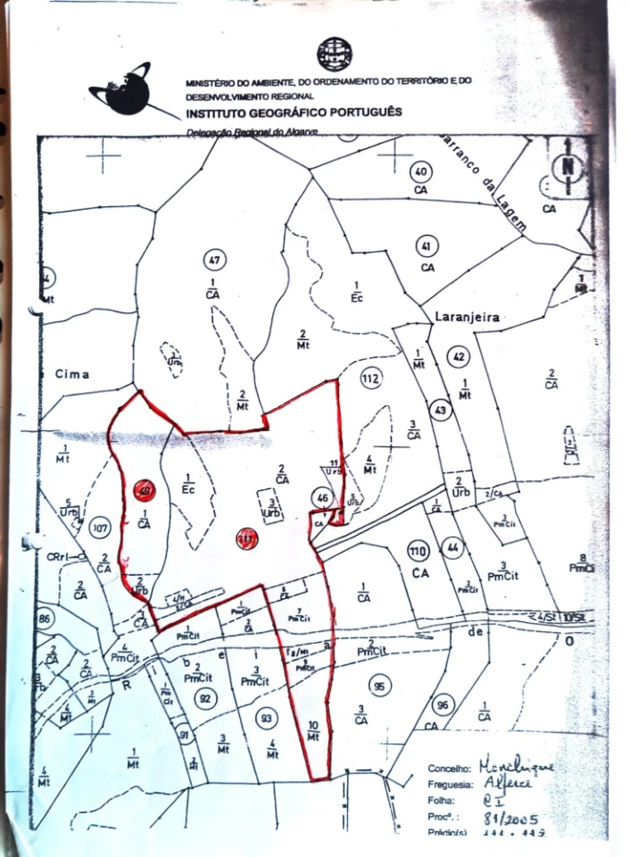 Quinta T2 para Venda em Alferce Planta 4