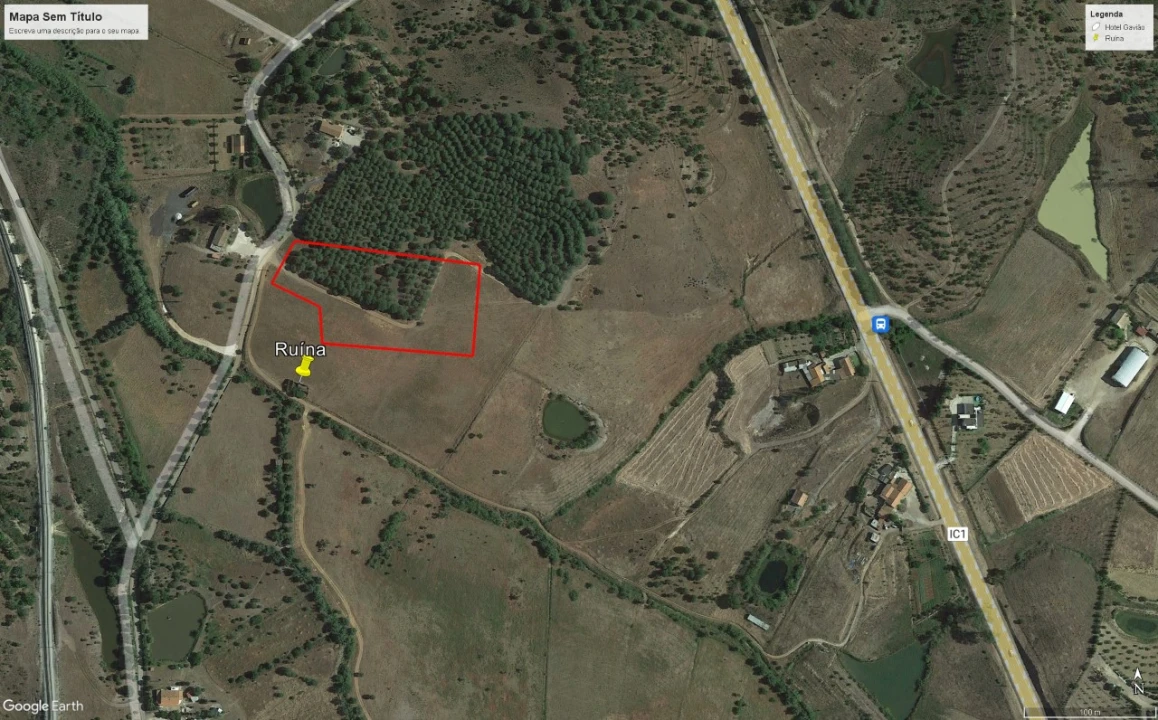 Terreno para Venda em São Bartolomeu de Messines Planta 3