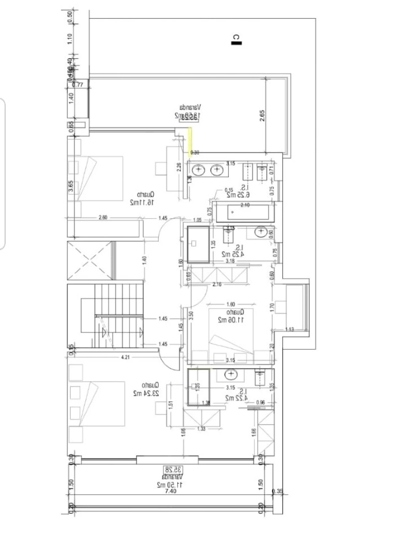 Moradia T5 para Venda em Buarcos Planta 2