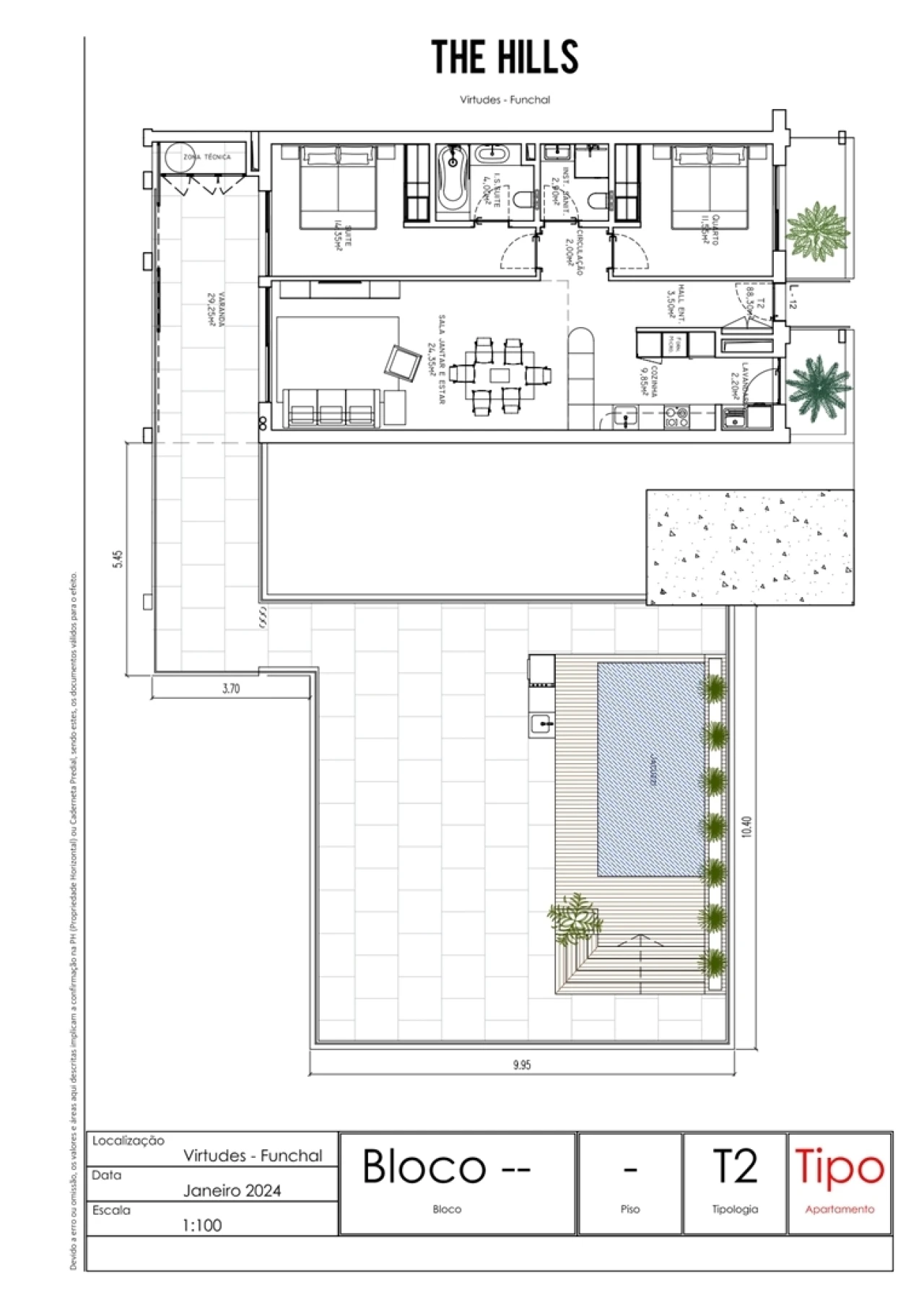 Apartamento T2 para Venda em São Martinho Foto 24