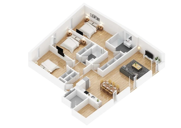 Apartamento T3 para Venda em Alvor Foto 4