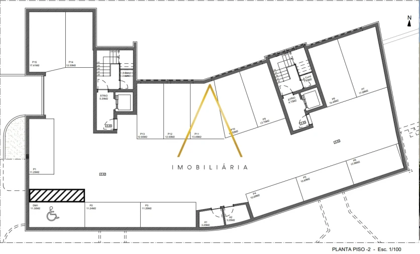 Apartamento T1 para Venda em Viseu Foto 3