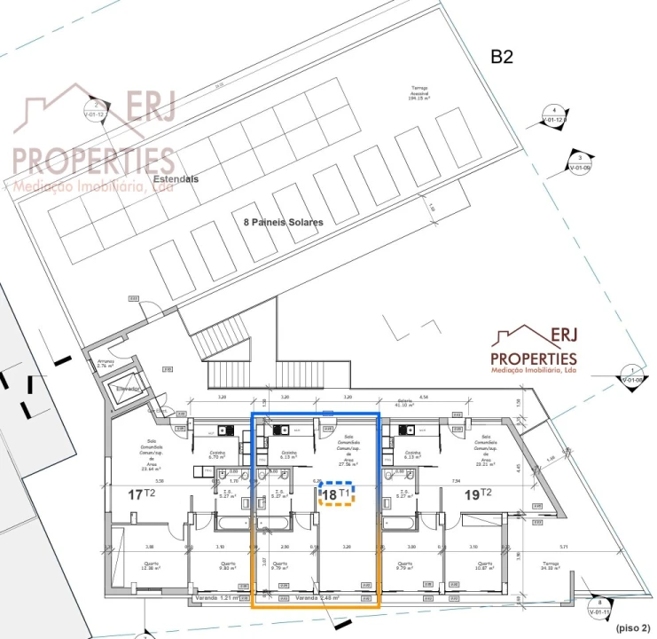 Apartamento T1 para Venda em Altura Foto 8