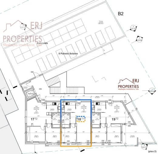Apartamento T1 para Venda em Altura Foto 8