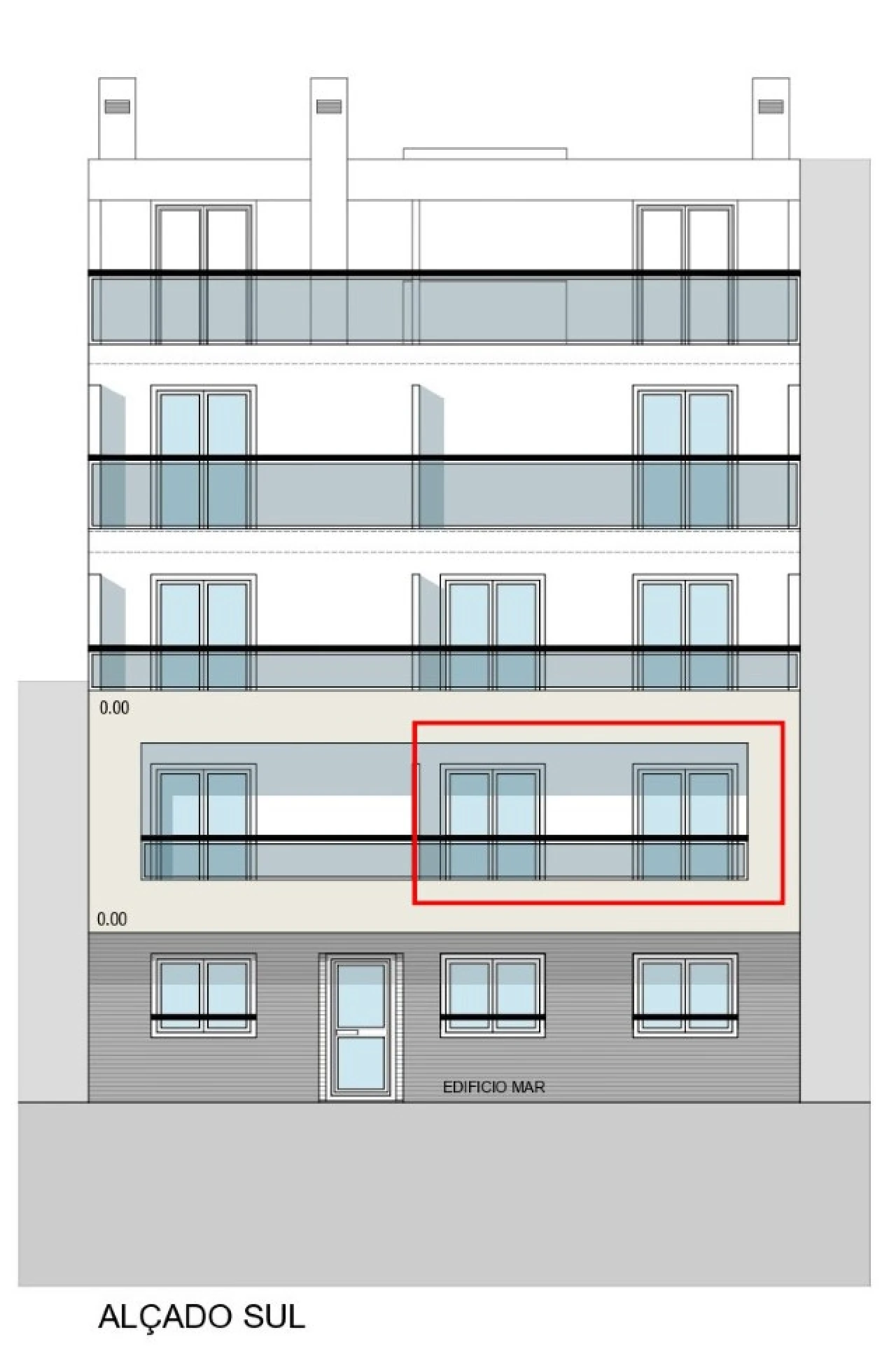 Apartamento T1 para Venda em Monte Gordo Planta 2