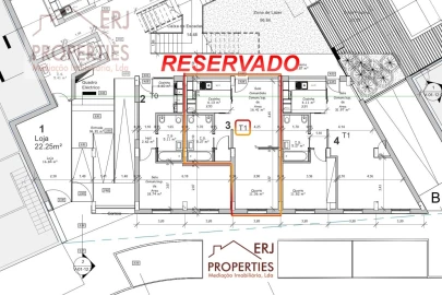 Apartamento T1 para Venda em Altura