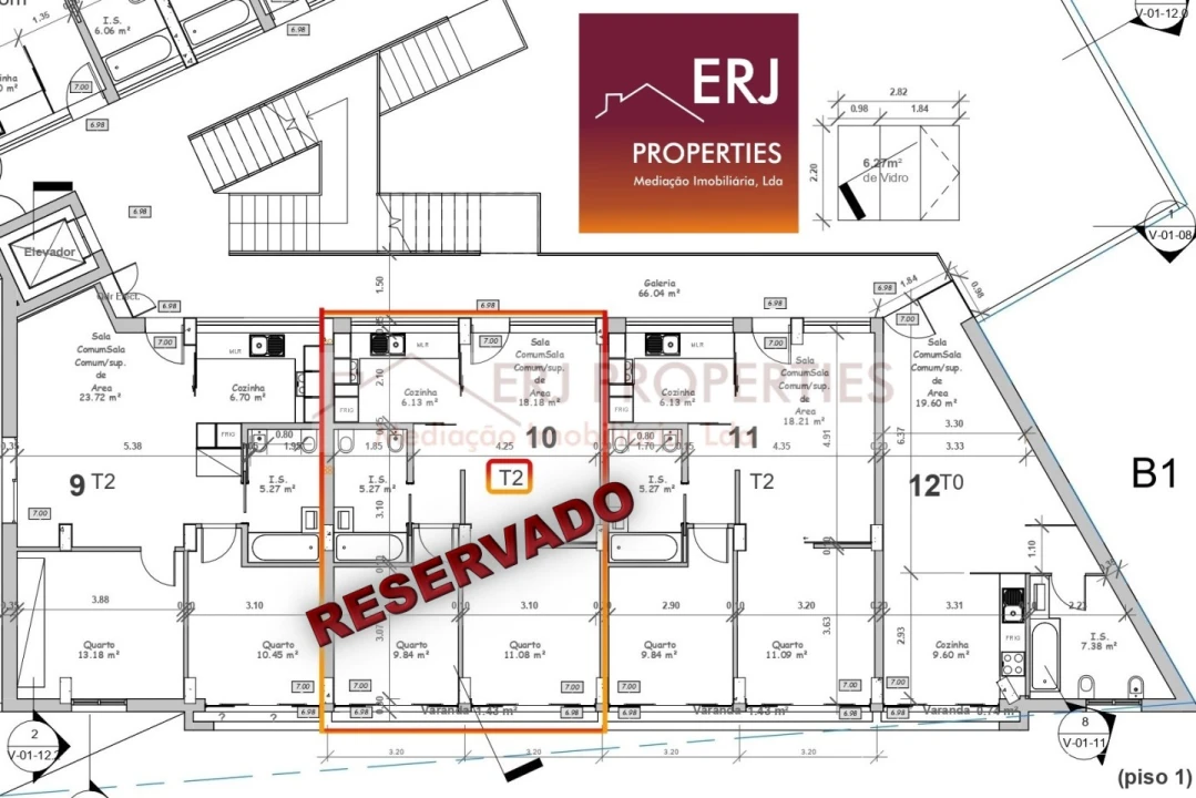 Apartamento T2 para Venda em Altura Foto 1