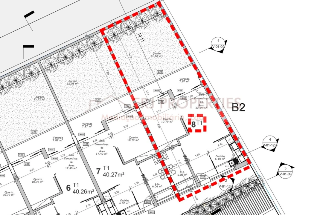 Apartamento T1 para Venda em Altura Foto 1