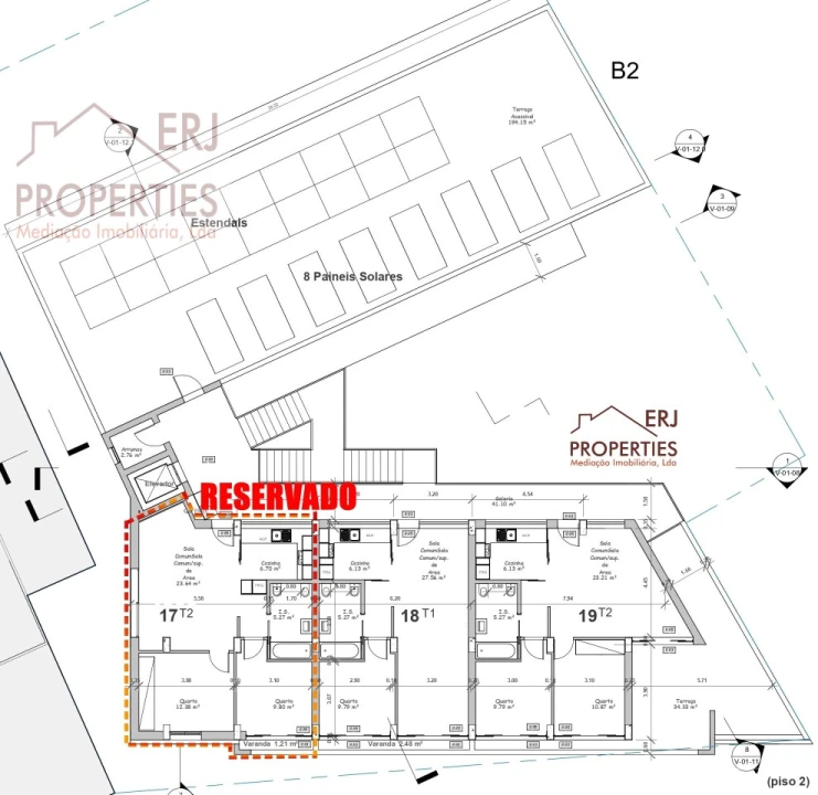 Apartamento T2 para Venda em Altura Foto 1