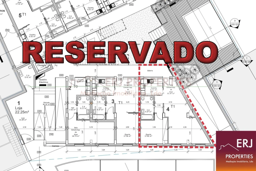 Apartamento T1 para Venda em Altura Foto 1