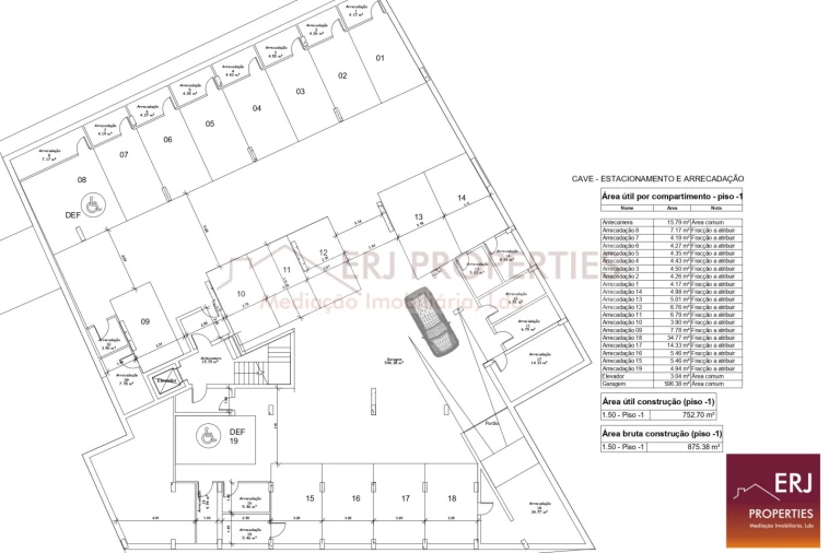 Apartamento T1 para Venda em Altura Foto 3
