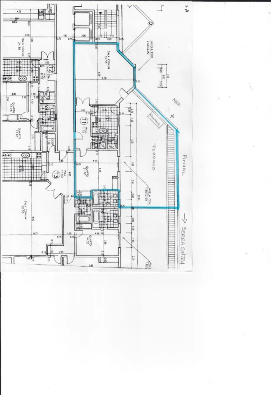 Apartamento T1 para Arrendamento em Cascais e Estoril Planta 1
