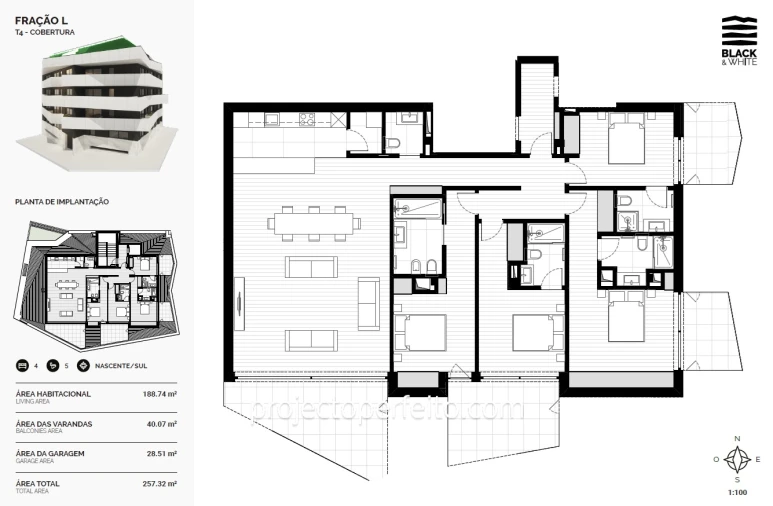 Apartamento T4 para Venda em Anta e Guetim Foto 22