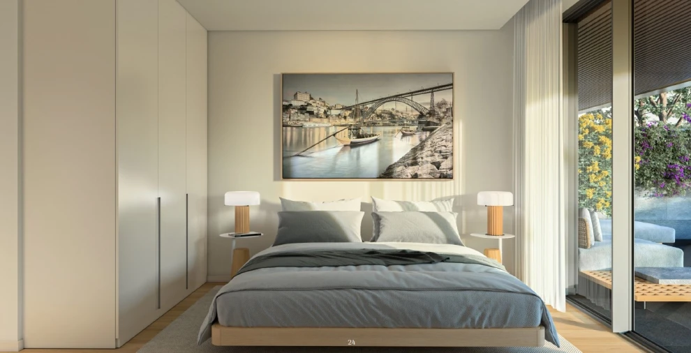 Apartamento T1 para Venda em Canidelo Foto 2