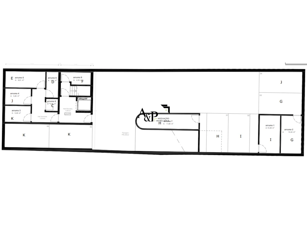 Apartamento T0 para Venda em Grijó e Sermonde Foto 6