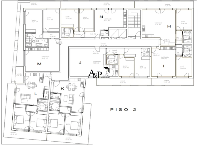 Apartamento T0 para Venda em Tondela e Nandufe Foto 5