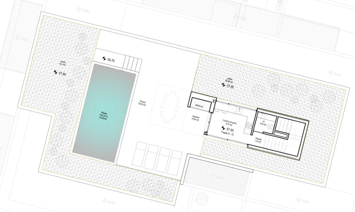 Apartamento T3 para Venda em São Martinho Planta 2