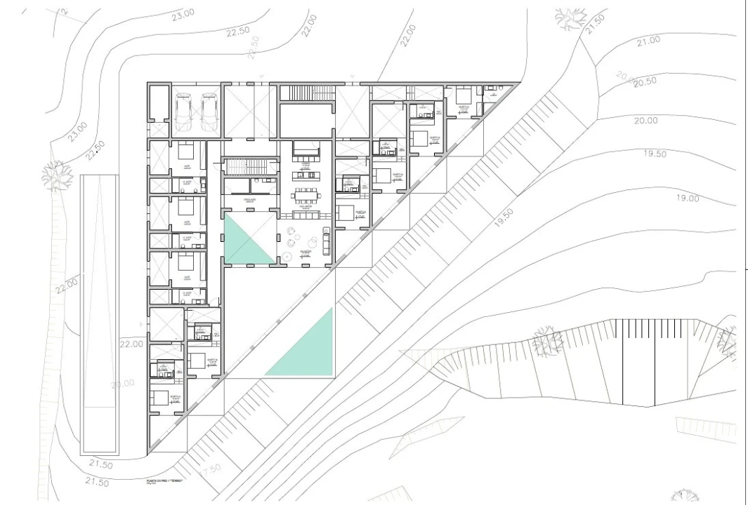 Terreno Misto para Venda em Quelfes Planta 2