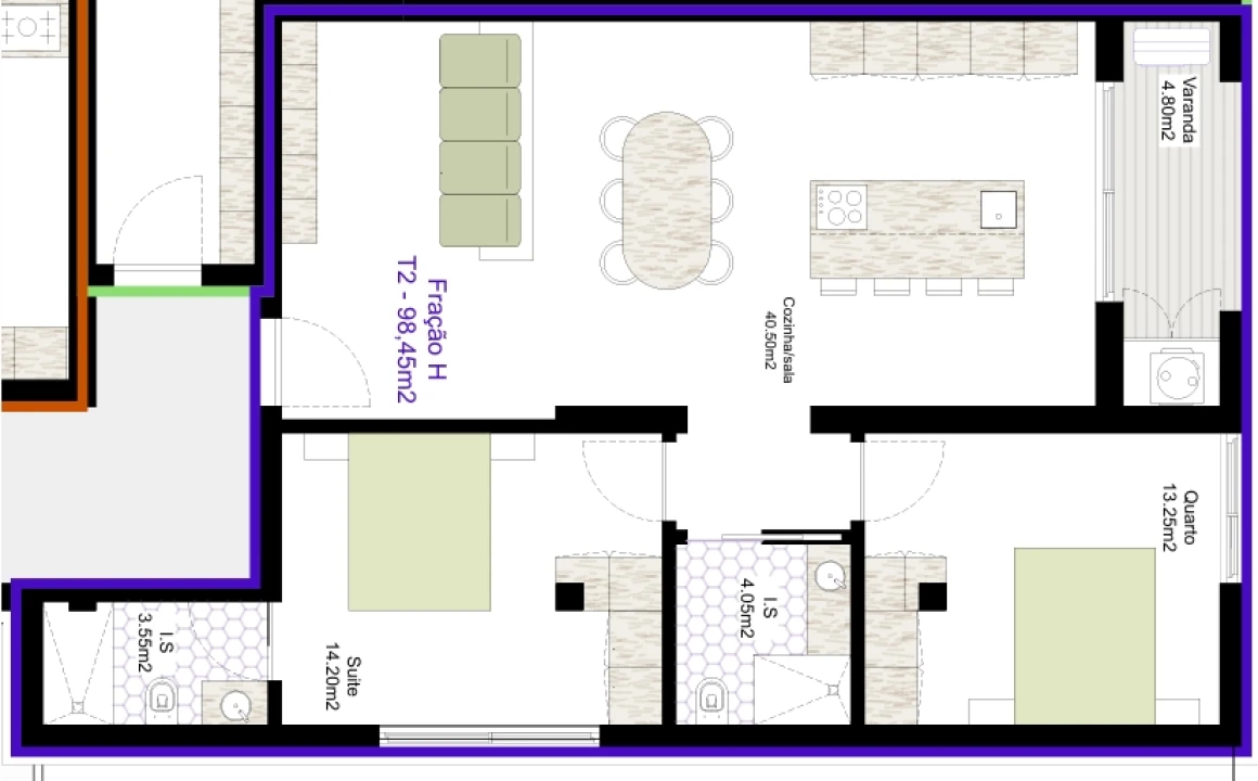 Apartamento T2 para Venda em Lamego (Almacave e Sé) Foto 7
