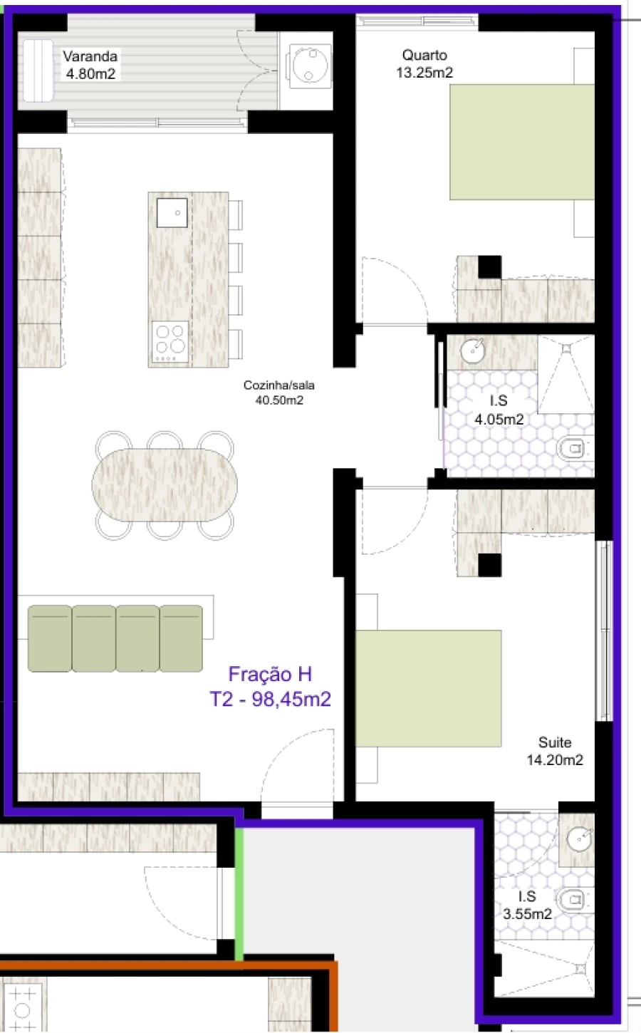 Apartamento T2 para Venda em Lamego (Almacave e Sé) Foto 7