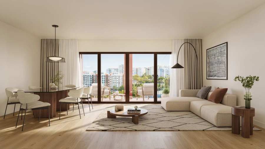 Apartamento T2 para Venda em Laranjeiro e Feijó Foto 6