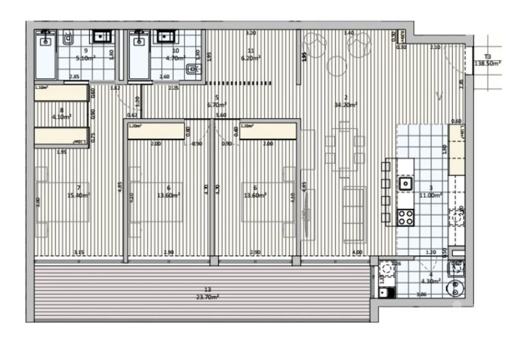 Apartamento T3 para Venda em Gondomar (São Cosme), Valbom e Jovim Foto 24