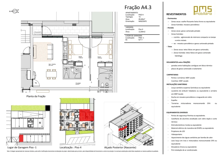 Apartamento T2 para Venda em Paranhos Foto 13