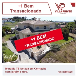 Moradia T5 para Venda em Cernache