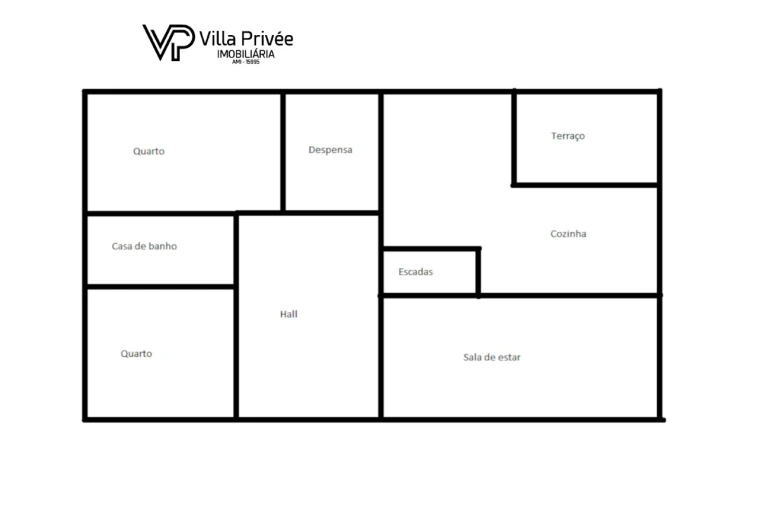 Moradia T5 para Venda em Cernache Planta 1