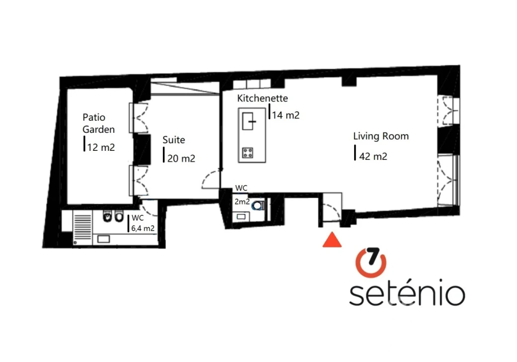 Apartamento T1 para Venda em Misericórdia Foto 7