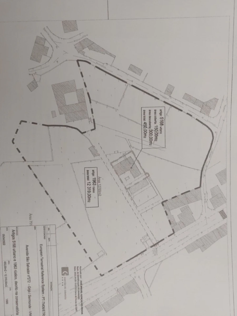 Quinta T6 para Venda em Grijó e Sermonde Planta 1
