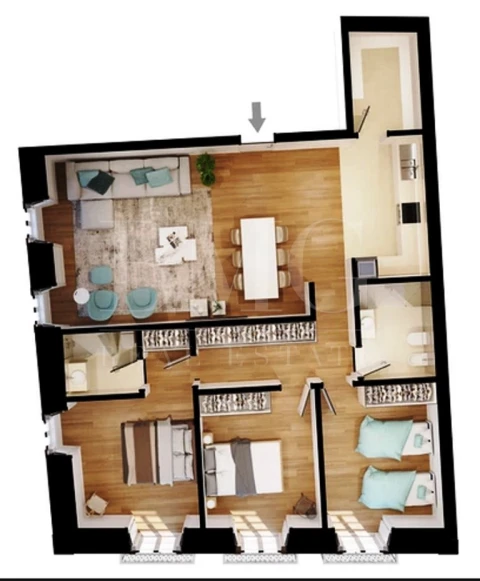 Apartamento T3 para Venda em Arroios