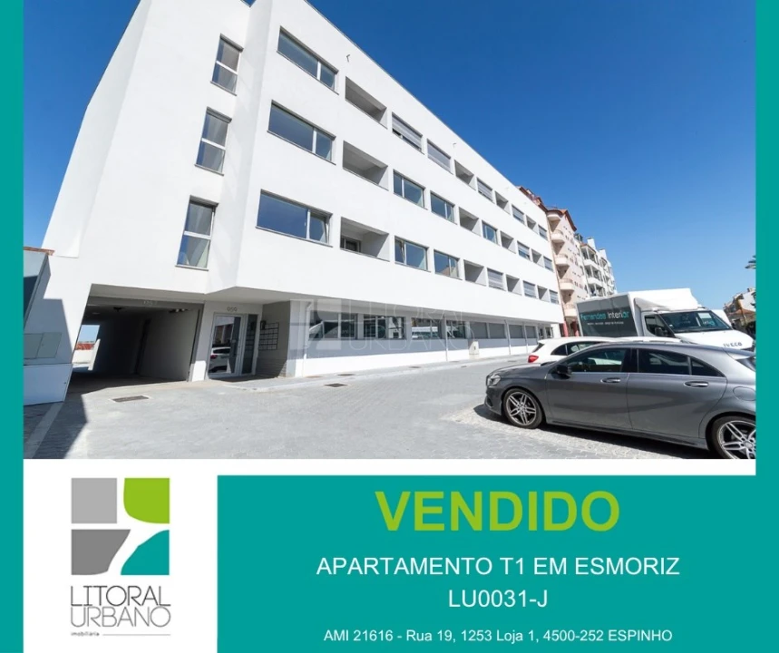 Apartamento T1 para Venda em Esmoriz Foto 1