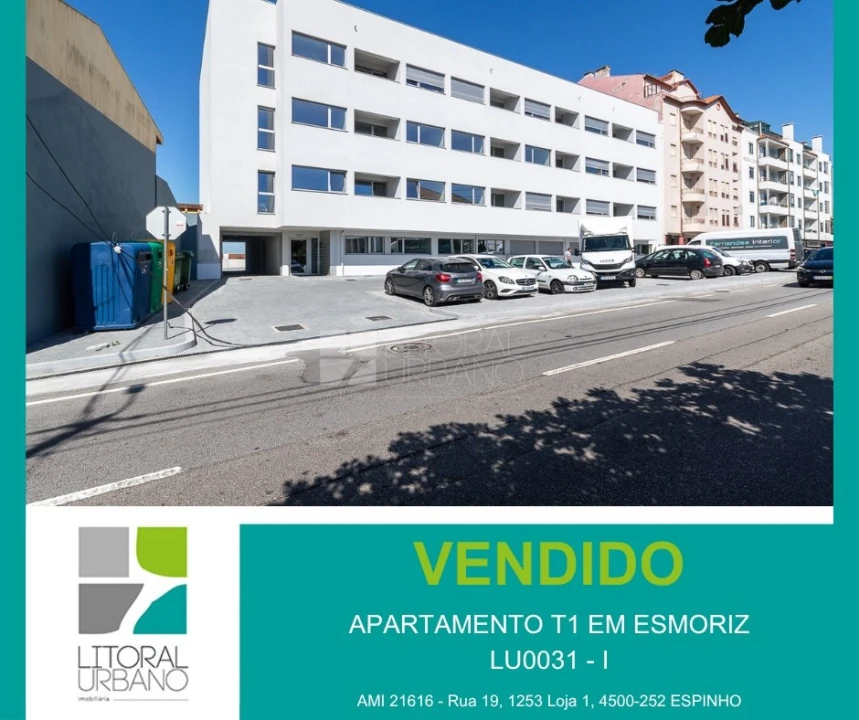 Apartamento T1 para Venda em Esmoriz Foto 1