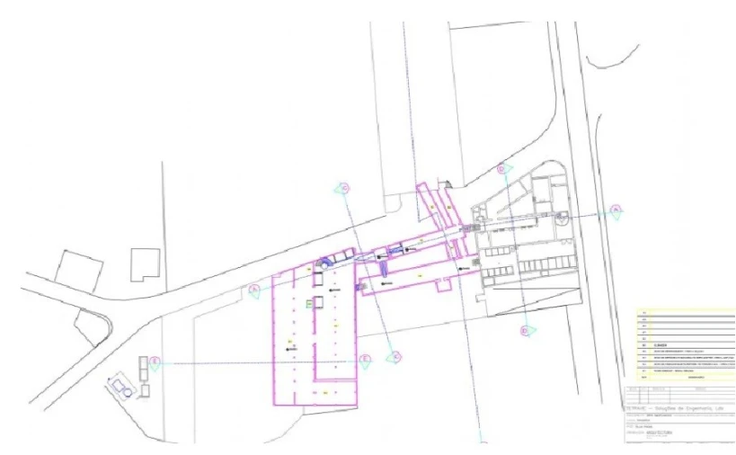 Armazém para Venda em Sangalhos Planta 1