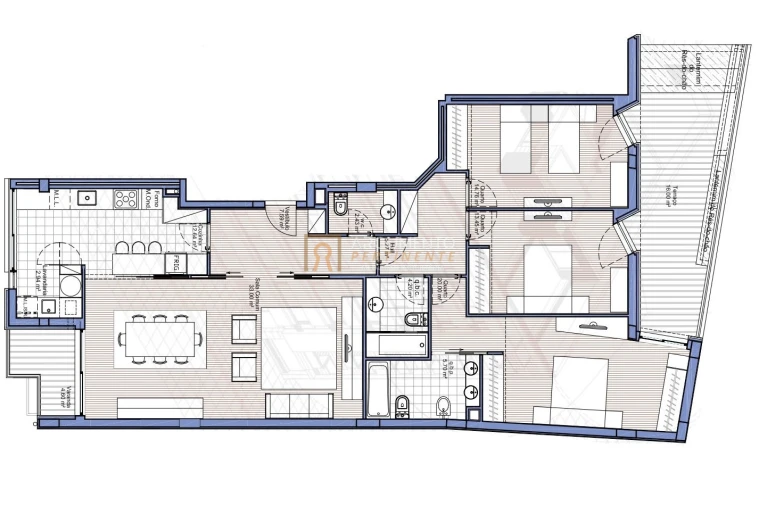 Apartamento T3 para Venda em Cidade da Maia Foto 17