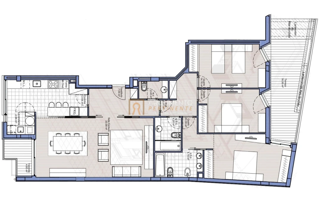 Apartamento T3 para Venda em Cidade da Maia Foto 30