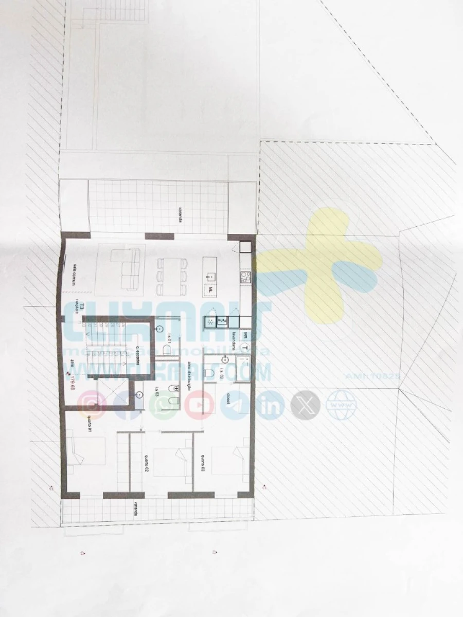 Apartamento T3 para Venda em São Vicente (Braga) Foto 29