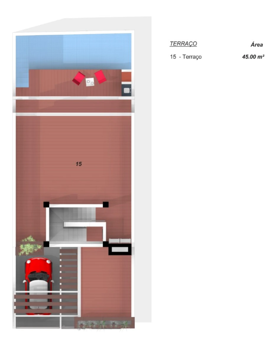 Moradia T3 para Venda em Moncarapacho e Fuseta Planta 1