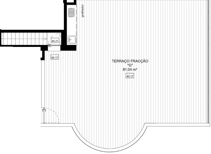 Apartamento T3 para Venda em Tavira (Santa Maria e Santiago) Planta 2